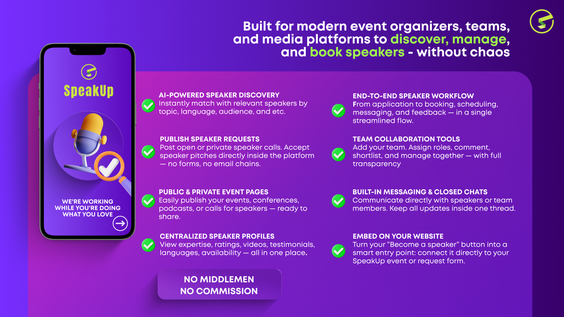 keynote speaker request, AI speaker match, book speaker online